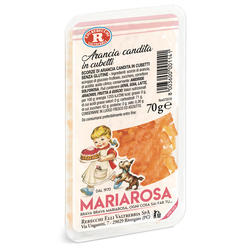 Mariarosa - Mariarosa Arancia candita in cubetti 70g
