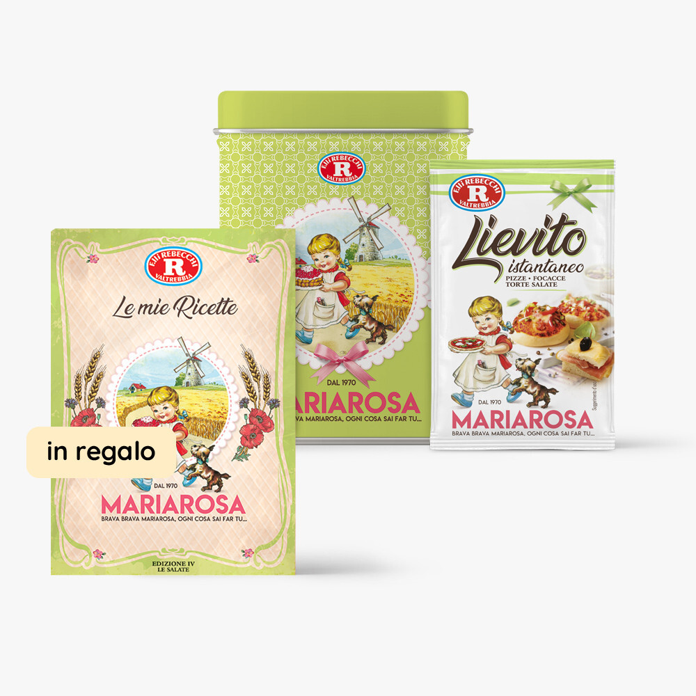 Kit Latta Lievito per salati Mariarosa